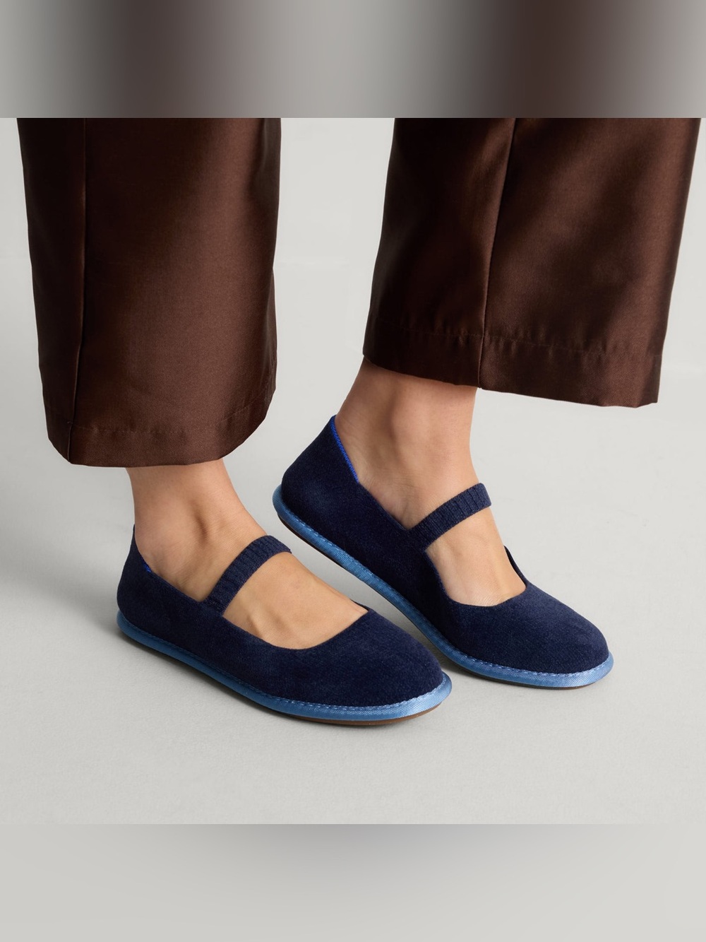 Rothy’s Cruiser Mary Jane - Velvet Navy Size 8